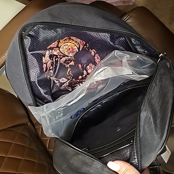 NWT ROBERT GRAHAM CAMOUFLAGE BACKPACK - BLACK CAMO - Picture 6 of 6